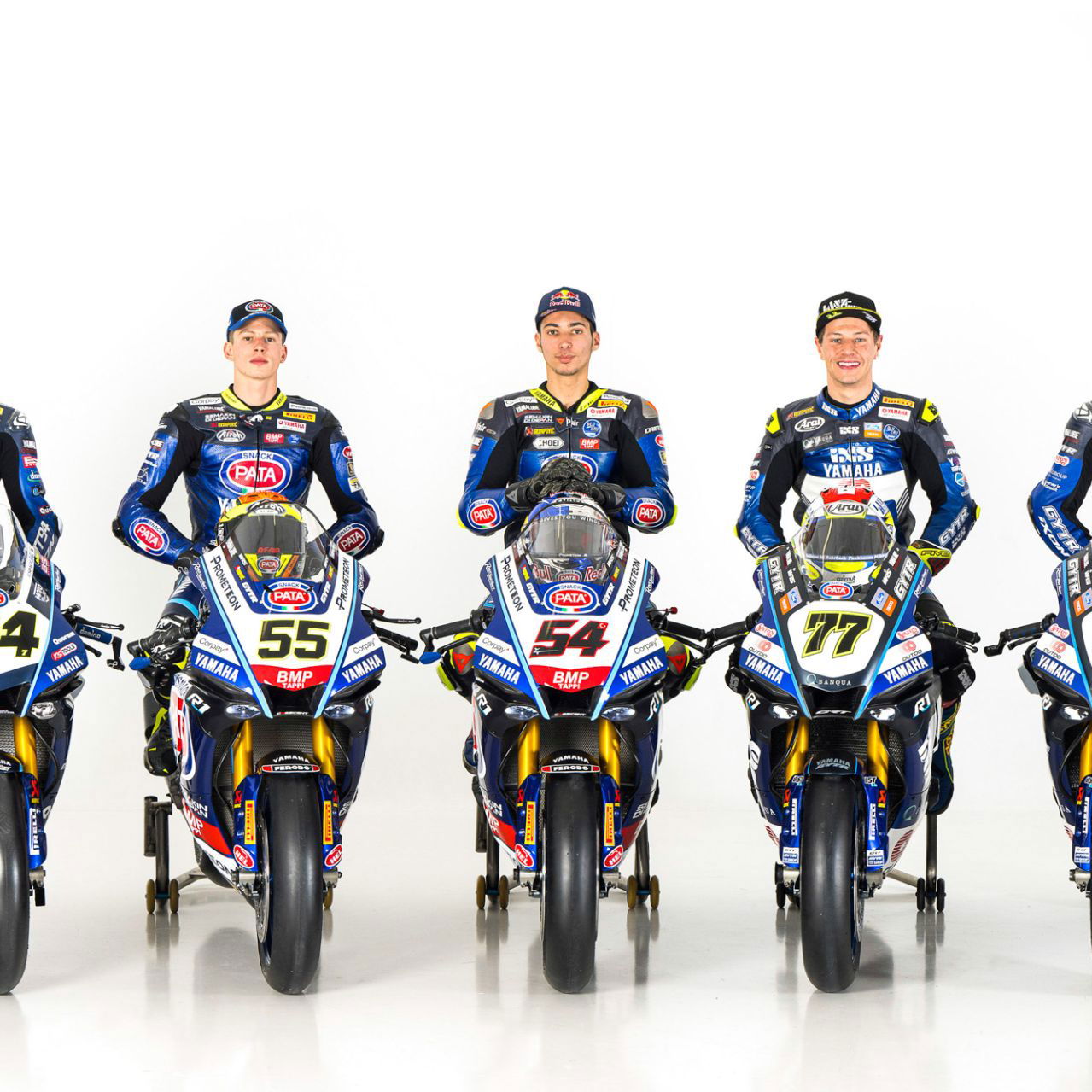 Toprak Razgatlioglu, Andrea Locatelli, Lorenzo Baldassarri, Dominique Aegerter, Remy Gardner, Yamaha